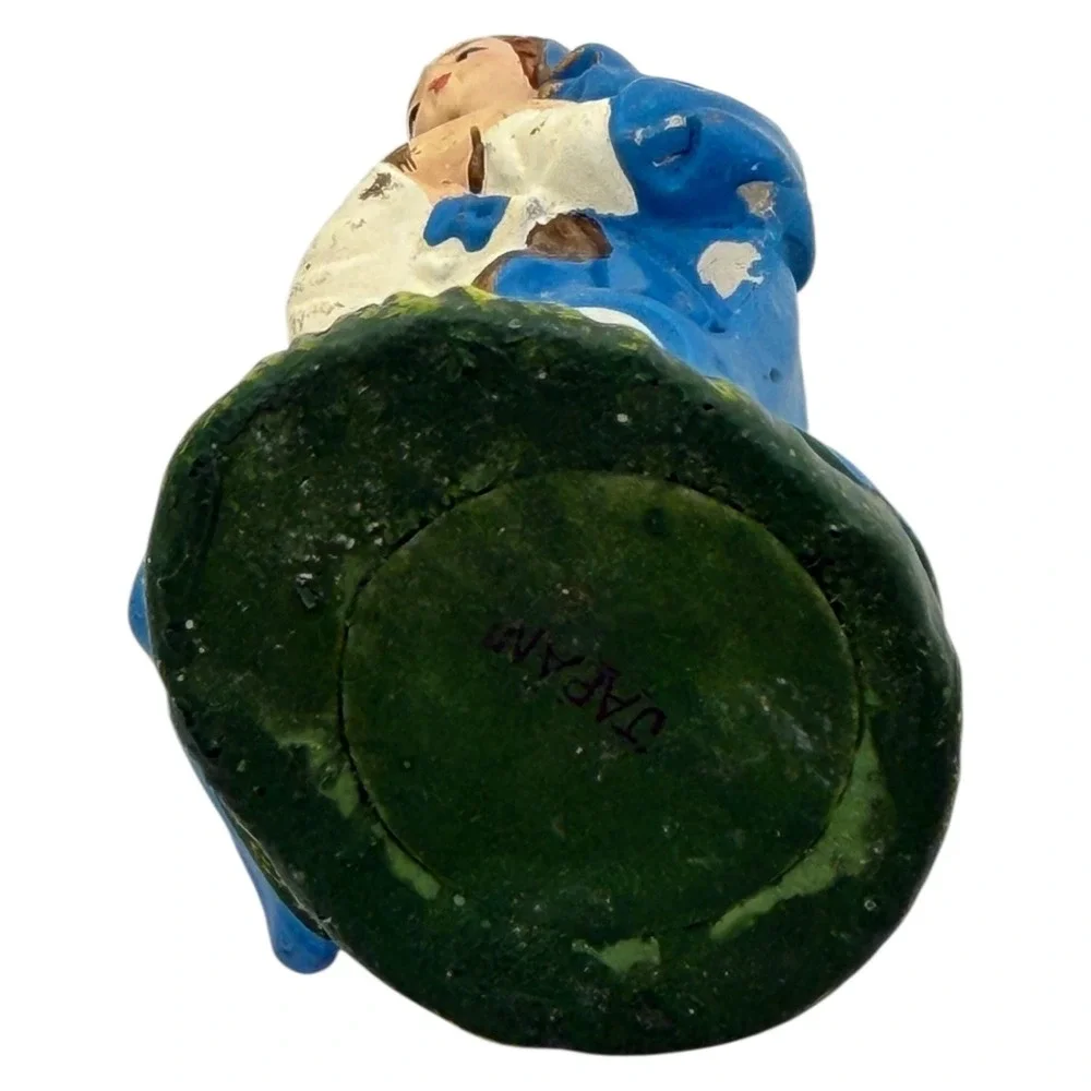 Vintage Japan Mary Nativity Hand-Painted Figurine‎ Christmas Holiday Decor